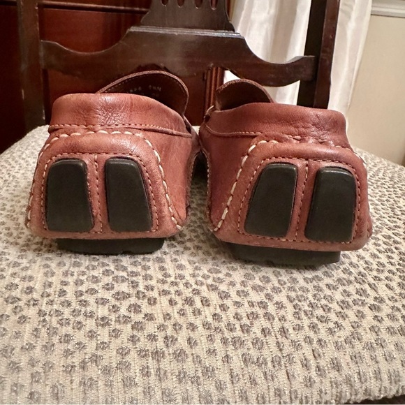 Clarks England Men's Brown Leather Comfort Bit Loafers Size 7.5 M 71288 - Picture 5 of 8